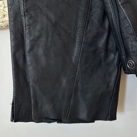 BAGATELLE | Vintage Black Authentic Leather Pants - Picture 4 of 16